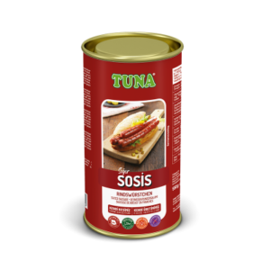 X6 Saucisse de bœuf en conserve 250gr