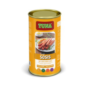 X6 Saucisse de poulet en conserve 250gr